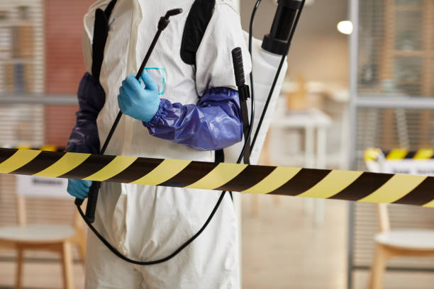 Professional Crime Scene Cleanup technician working in Helmetta, NJ